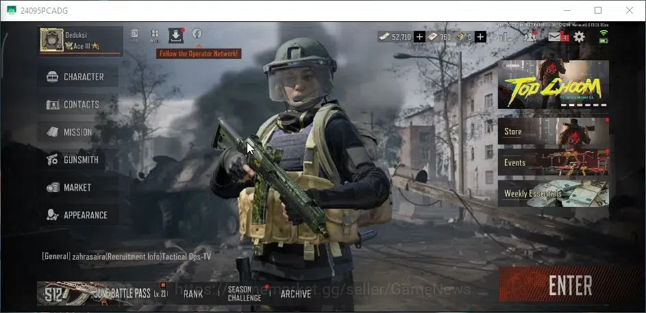 Arena Breakout Accounts MOBILE|Lv30|SV 45.9M|CV 24.7M|RS AKM,ET AK-74N,QS image 1