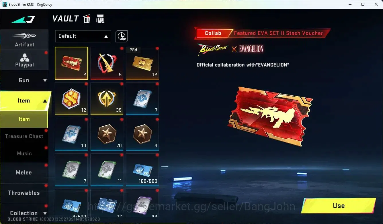 Blood Strike Accounts ASIA |EVOLVED=FAL|ULTRA=AR97,KAG-5ORIGIN-12|COLLAB image 12