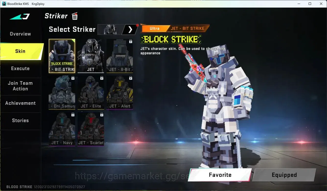 Blood Strike Accounts ASIA |EVOLVED=FAL|ULTRA=AR97,KAG-5ORIGIN-12|COLLAB image 5