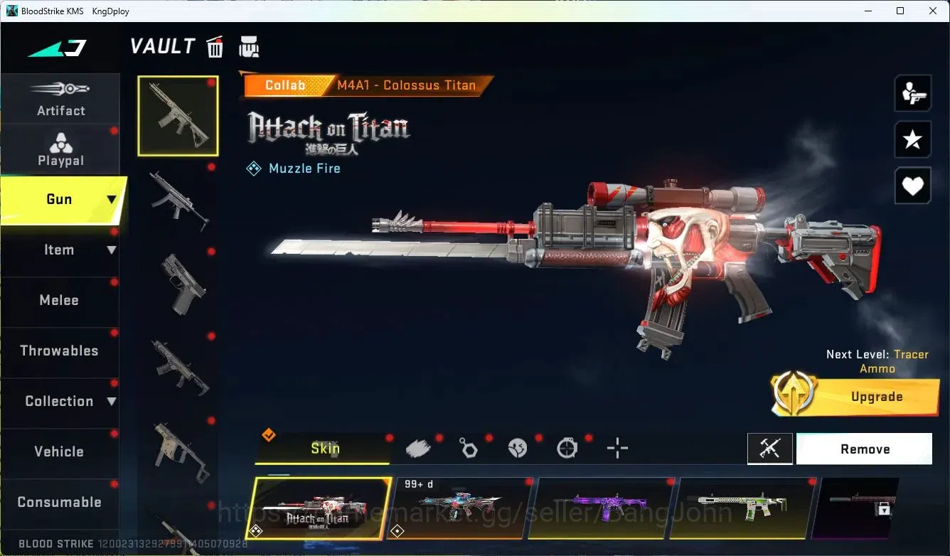 Blood Strike Accounts ASIA |EVOLVED=FAL|ULTRA=AR97,KAG-5ORIGIN-12|COLLAB image 7