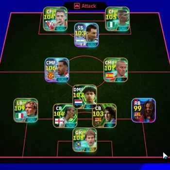 eFootball Accounts Legends & Iconic Players Android|Power 3205|14Epic Paolo Maldini,Petr Cech,Nwankwo Kanu,Luis