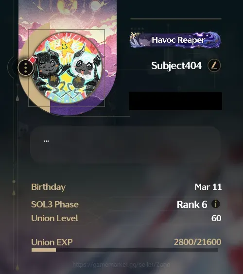 Wuthering Waves Accounts Others SEA|UL60|Sol3 R6| Hsin Prem |5Lim 1