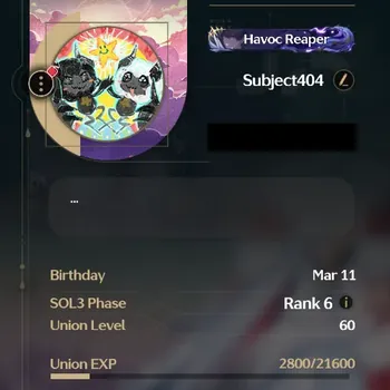Wuthering Waves Accounts Others SEA|UL60|Sol3 R6| Hsin Prem |5Lim