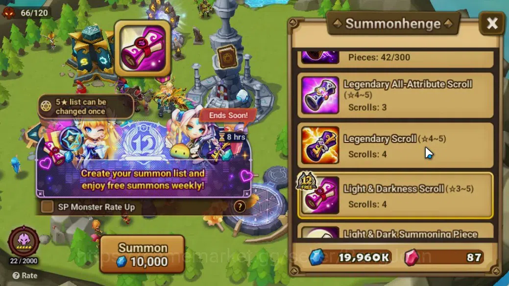 Summoners War: Sky Arena Accounts GLOBAL | NB 5 TESHAR,Starter Gacha 115 12Y+160 11Y image 2