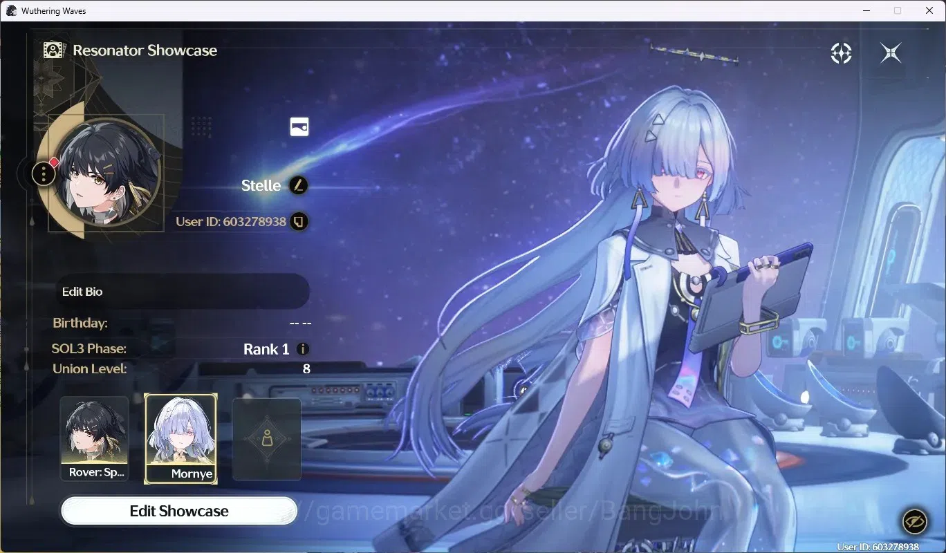 Wuthering Waves Accounts EU | UL 8 | Rank 1 | 3 Char Limited [Lynae+Sign,Mo image 1