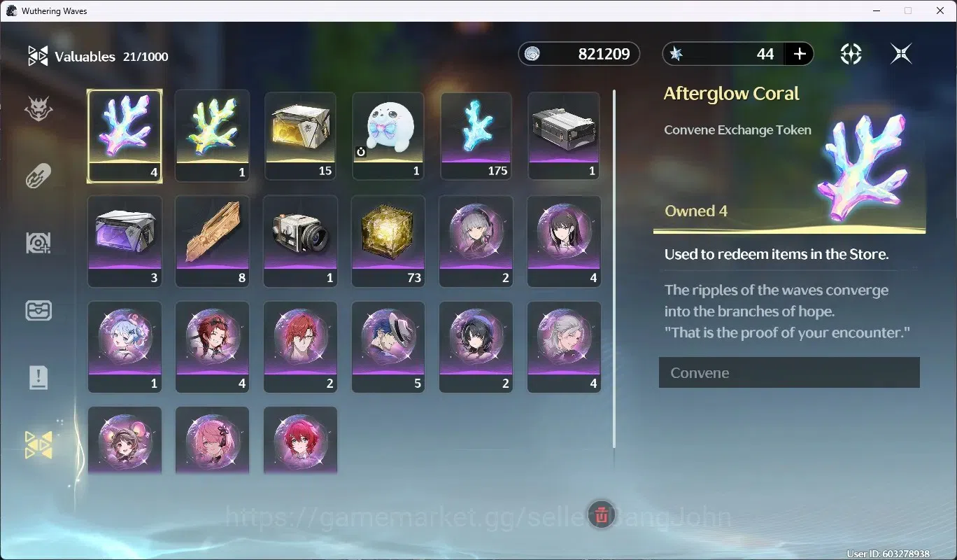 Wuthering Waves Accounts EU | UL 8 | Rank 1 | 3 Char Limited [Lynae+Sign,Mo image 15