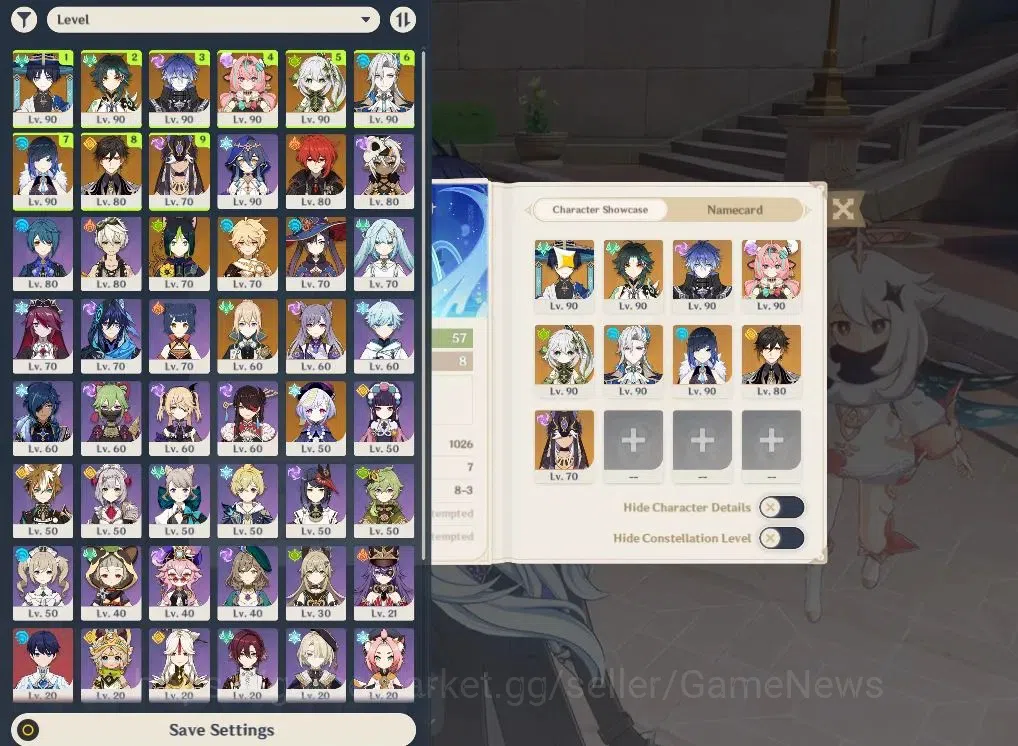 Genshin Impact Accounts ASIA|AR57|9Limited+7(*5Weapon)|Neuvillette,Varesa, image 2
