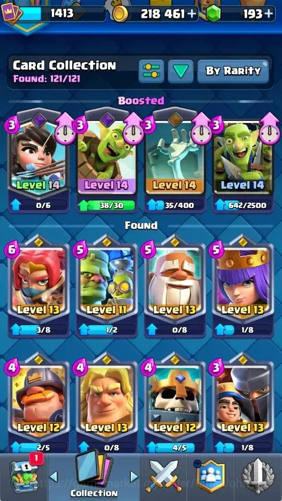 Clash Royale Accounts Mobile |KTL 14| Trophy 9300|3 Heroes|6 Evo|4 Champ image 13