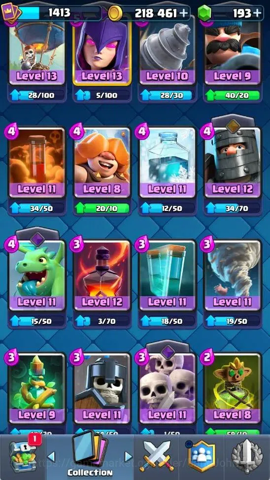 Clash Royale Accounts Mobile |KTL 14| Trophy 9300|3 Heroes|6 Evo|4 Champ image 16