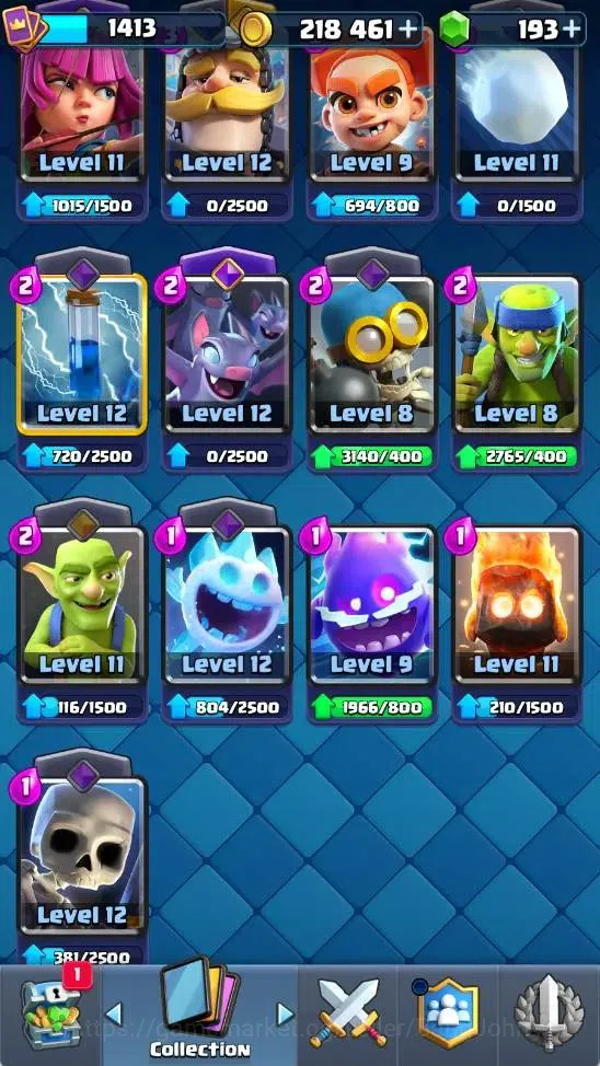 Clash Royale Accounts Mobile |KTL 14| Trophy 9300|3 Heroes|6 Evo|4 Champ image 20