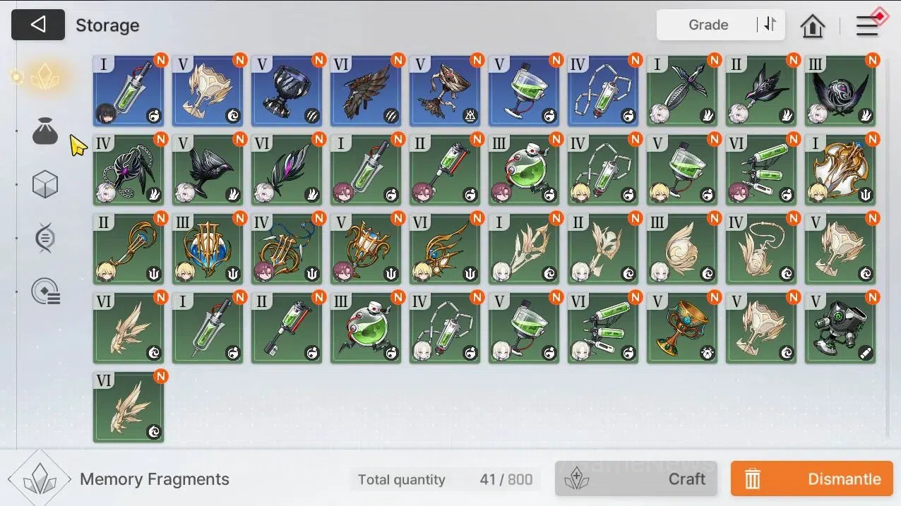Chaos Zero Nightmare Accounts GLOBAL Lv 35|6 SSR[Heidemarie,Tiphera,Nine+Sign,Lu image 6