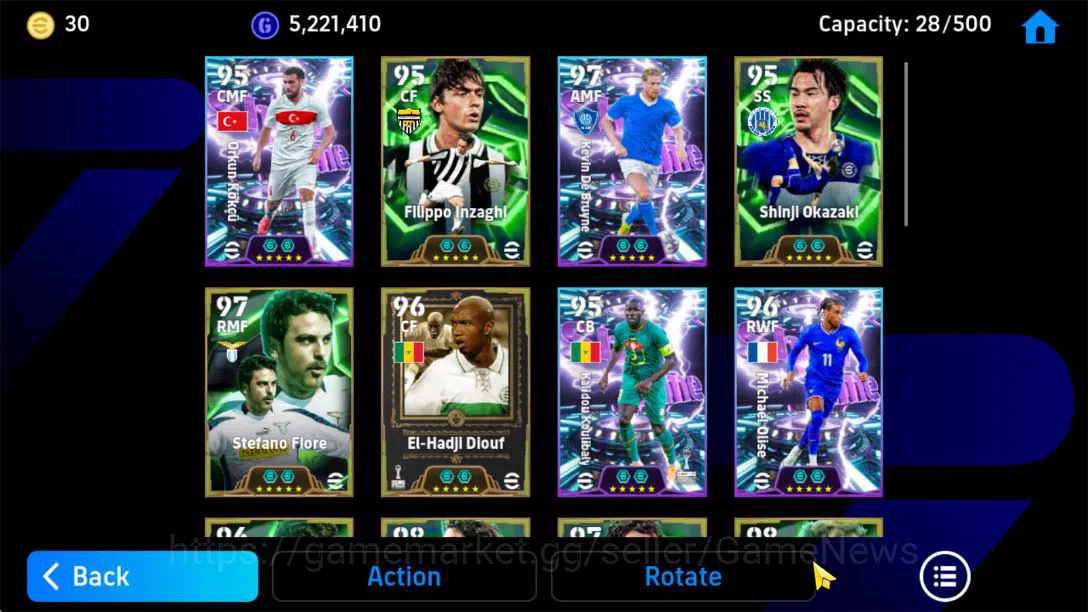 eFootball Accounts Mobile|Big time Fran Rikjaard,Orkun Kokcu(Visionar image 4