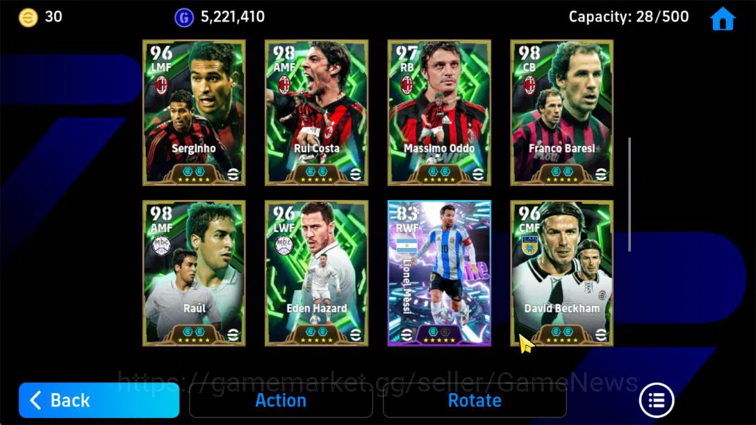 eFootball Accounts Mobile|Big time Fran Rikjaard,Orkun Kokcu(Visionar image 5
