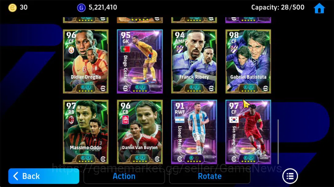 eFootball Accounts Mobile|Big time Fran Rikjaard,Orkun Kokcu(Visionar image 7