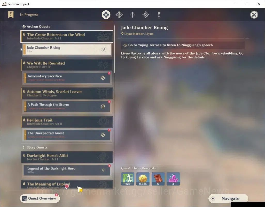 Genshin Impact Accounts ASIA|AR 31|1 Limited + 2 (*5Standard)|Columbina|Un image 11