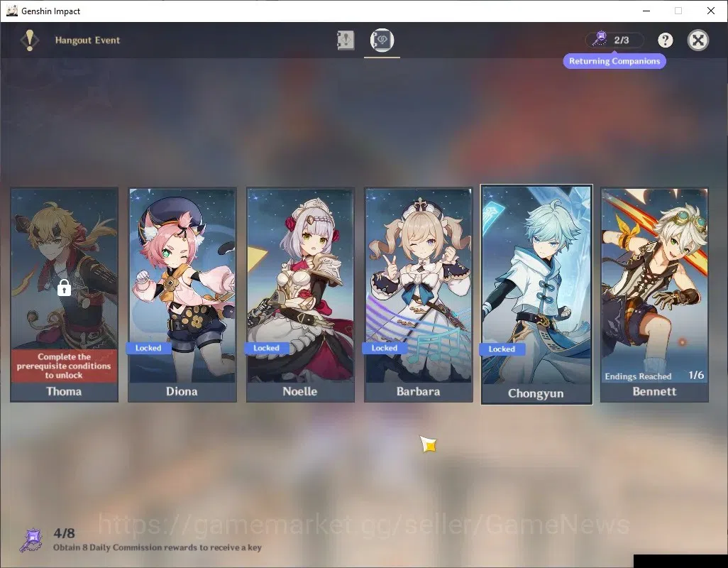 Genshin Impact Accounts ASIA|AR 31|1 Limited + 2 (*5Standard)|Columbina|Un image 13