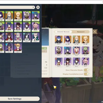 Genshin Impact Accounts Mid Game ASIA|AR 35|2 Limited + 1(*5 Weapon)|Flins & Raiden Shogun|Reuni ON|All Unset|Male MC|Take