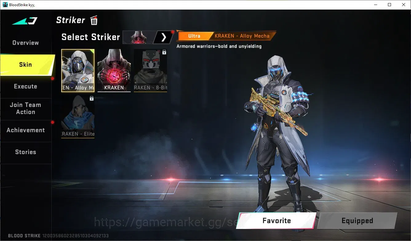 Blood Strike Accounts ASIA | AOT KAG+FAL , Ultra Ran+Jet+Kraken+Nova+Han image 4