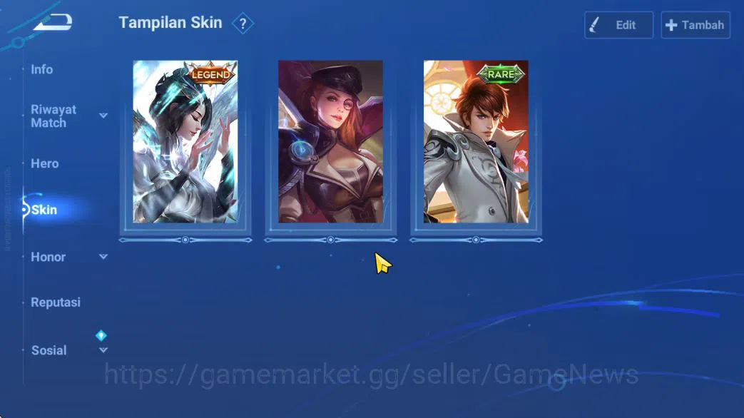 Honor of Kings Smurf Hero 13 Skin 3|Fresh Starter| (Consort Yu Legend)  image 1
