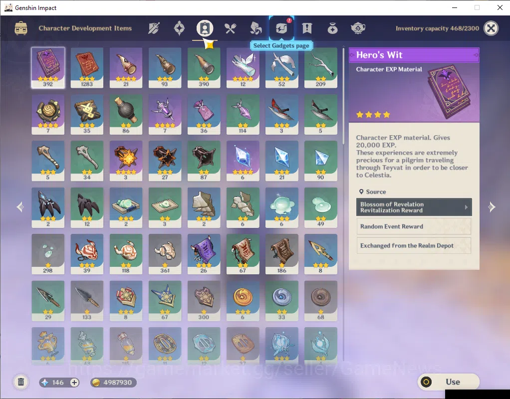 Genshin Impact Accounts ASIA|AR 55|3 Limited +3(*5WEP)|Ayaka+Sign,Nefer,Ve image 9