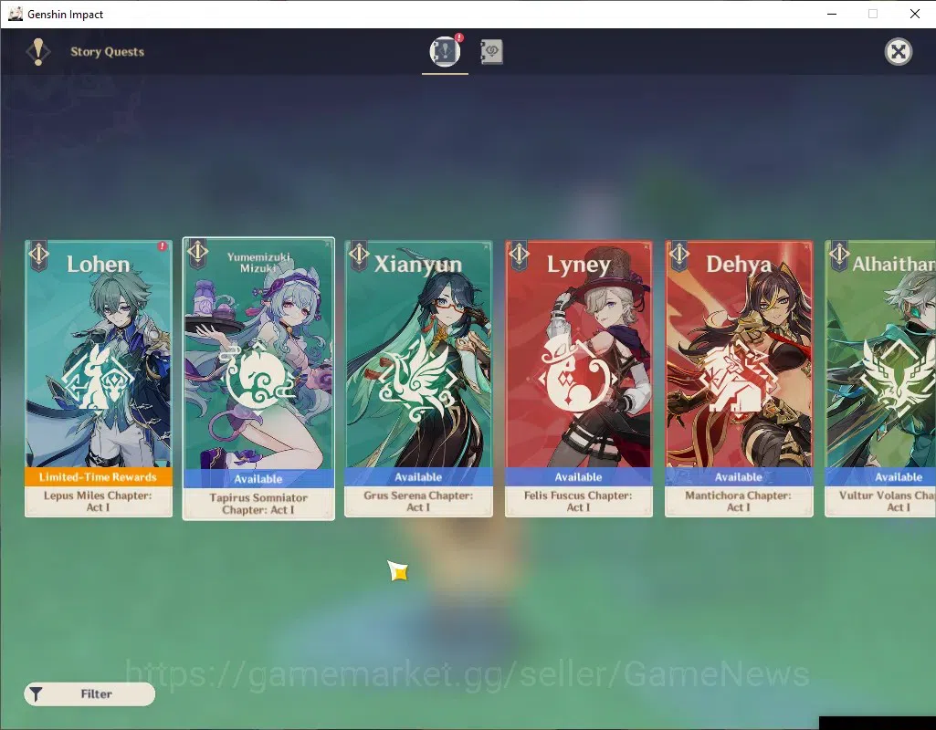 Genshin Impact Accounts ASIA|AR 45|2 Limited + 1(*5 Weapon)| Linnea,Navia  image 14