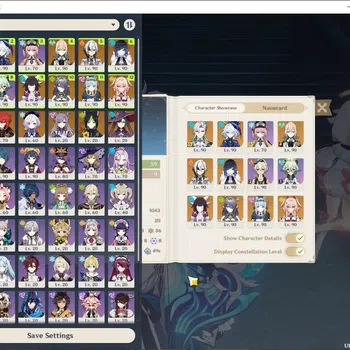Genshin Impact Accounts Others Asia|AR 59|Premium Team Neuvillette C6|8 Limited 8(*5