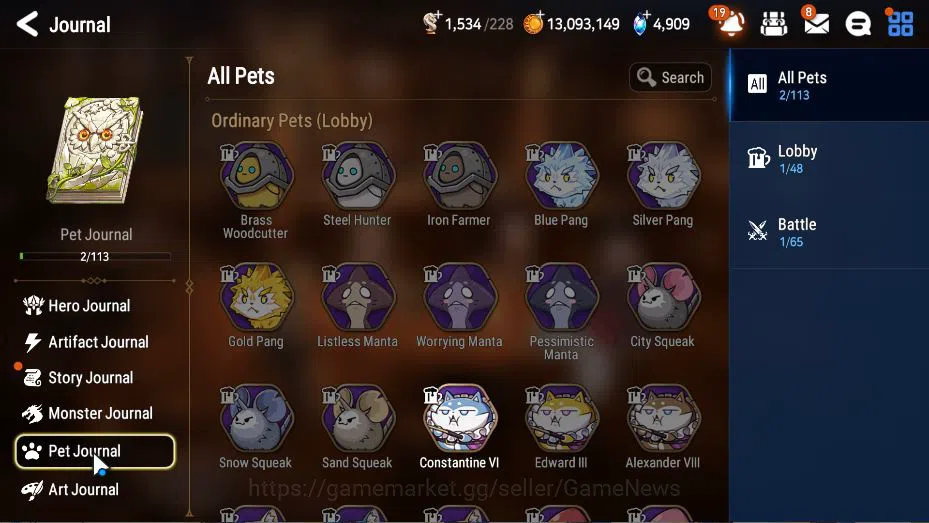 Epic Seven Accounts GLOBAL Unverif|New Era|4 ML(Salome, EIlynav, DD Ra image 16