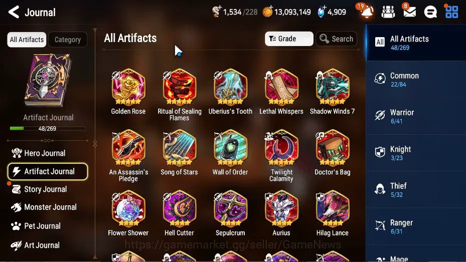 Epic Seven Accounts GLOBAL Unverif|New Era|4 ML(Salome, EIlynav, DD Ra image 19