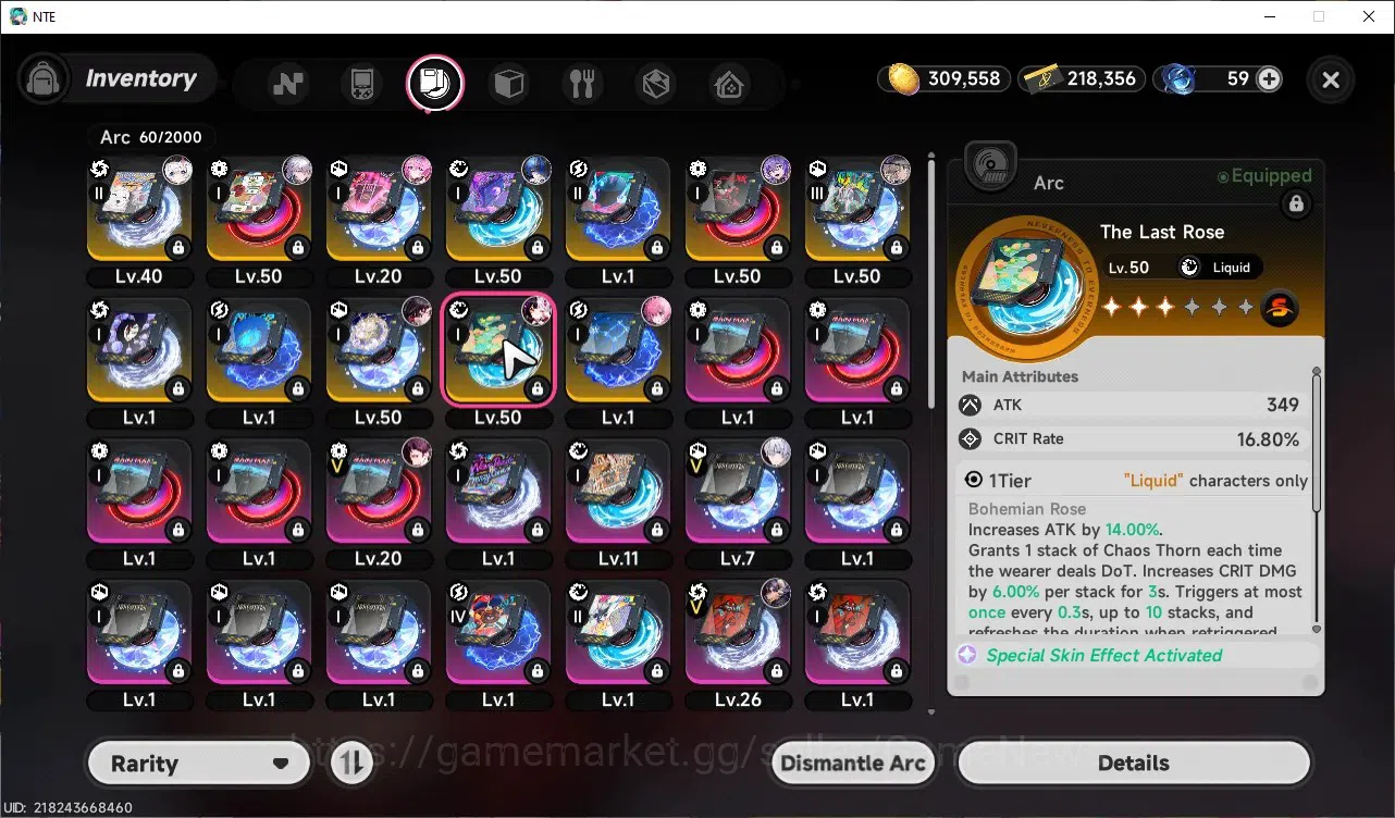 Neverness to Everness Accounts GLOBAL Sea|HL 35|8 SSR[(Lacrimosa,Hotori)+Sign,Sak image 11