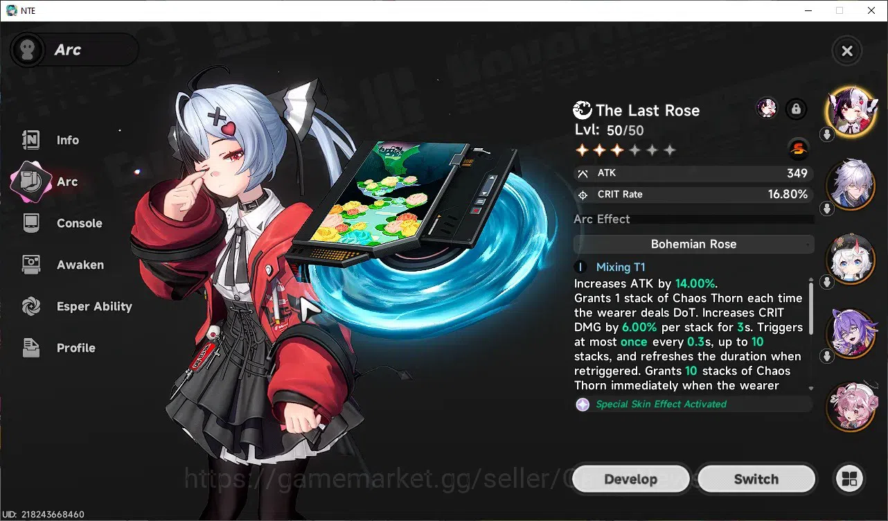 Neverness to Everness Accounts GLOBAL Sea|HL 35|8 SSR[(Lacrimosa,Hotori)+Sign,Sak image 13