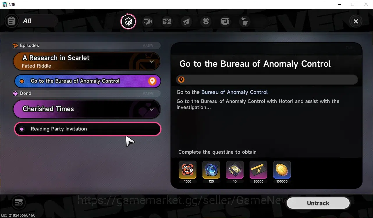Neverness to Everness Accounts GLOBAL Sea|HL 35|8 SSR[(Lacrimosa,Hotori)+Sign,Sak image 15