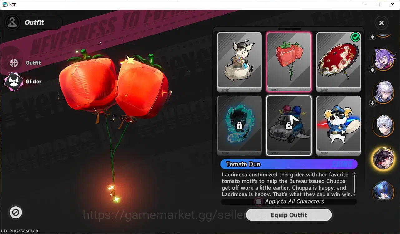 Neverness to Everness Accounts GLOBAL Sea|HL 35|8 SSR[(Lacrimosa,Hotori)+Sign,Sak image 3