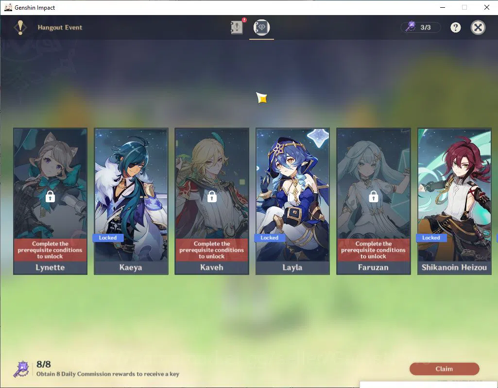 Genshin Impact Accounts Asia|AR56|8 Limited+2(5*Weapon)|RaidenC3,Mavuika,X image 13