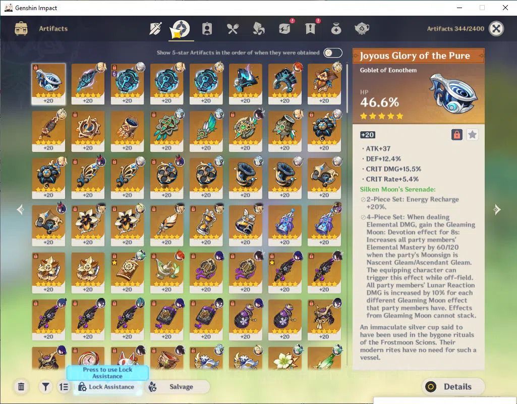 Genshin Impact Accounts Asia|AR56|8 Limited+2(5*Weapon)|RaidenC3,Mavuika,X image 6