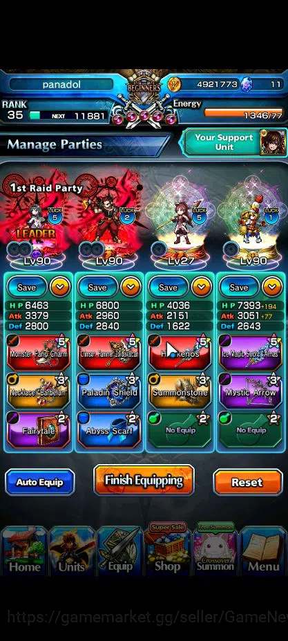 Grand Summoners Starter Global|Rank 35|Starter|3 Ascend| Homura AkemiTW, K image 1