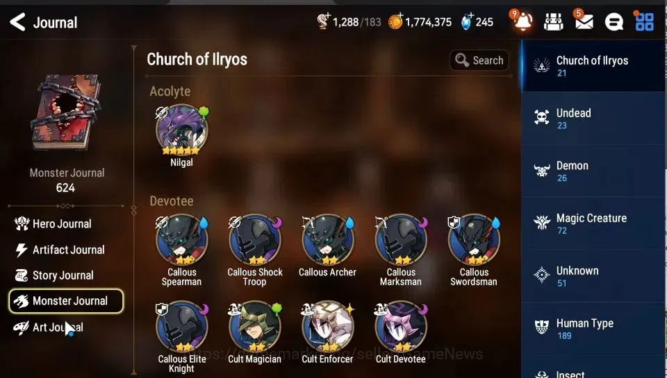 Epic Seven Accounts Europe Unverif|New Era|MoonLight [Straze] + Zahhak image 7