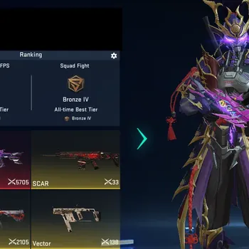 Blood Strike Accounts Others ASIA | 2 ETERNAL: Galil-Blight's Embrance, ZERO-Odashadow |1 ULTRA Sedan|8 LEGENDARY Guns|Check