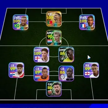 eFootball Accounts Legends & Iconic Players Android|Big Time Cristiano Ronaldo|4 Show Time Neymar Jr,Micheal Olise|2 Epic