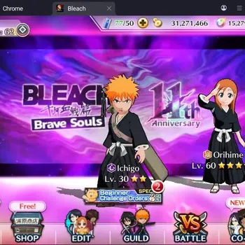 Bleach: Brave Souls Accounts High-End Global |31M BP+15K Orb|116 BSS,2x *5,1x*5 11th,1x *5 Frenzy,2x *6 Tikets|Nemu