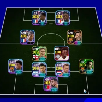 eFootball Accounts Legends & Iconic Players Android|Team Pack France'26|Big Time Lionel Messi'15|10 Epic