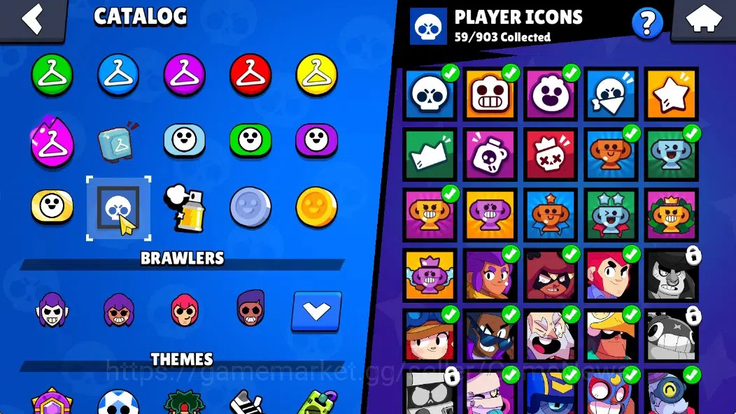Brawl Stars Accounts 2155 Trophy|28 Brawlers 4 Max(Mortis,Mr P,Leon,Oll image 16