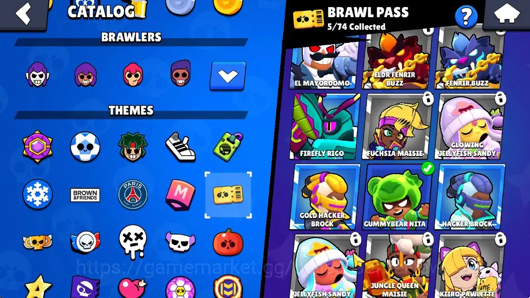 Brawl Stars Accounts 2155 Trophy|28 Brawlers 4 Max(Mortis,Mr P,Leon,Oll image 18