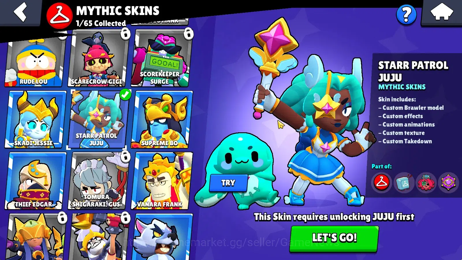 Brawl Stars Accounts 2155 Trophy|28 Brawlers 4 Max(Mortis,Mr P,Leon,Oll image 8