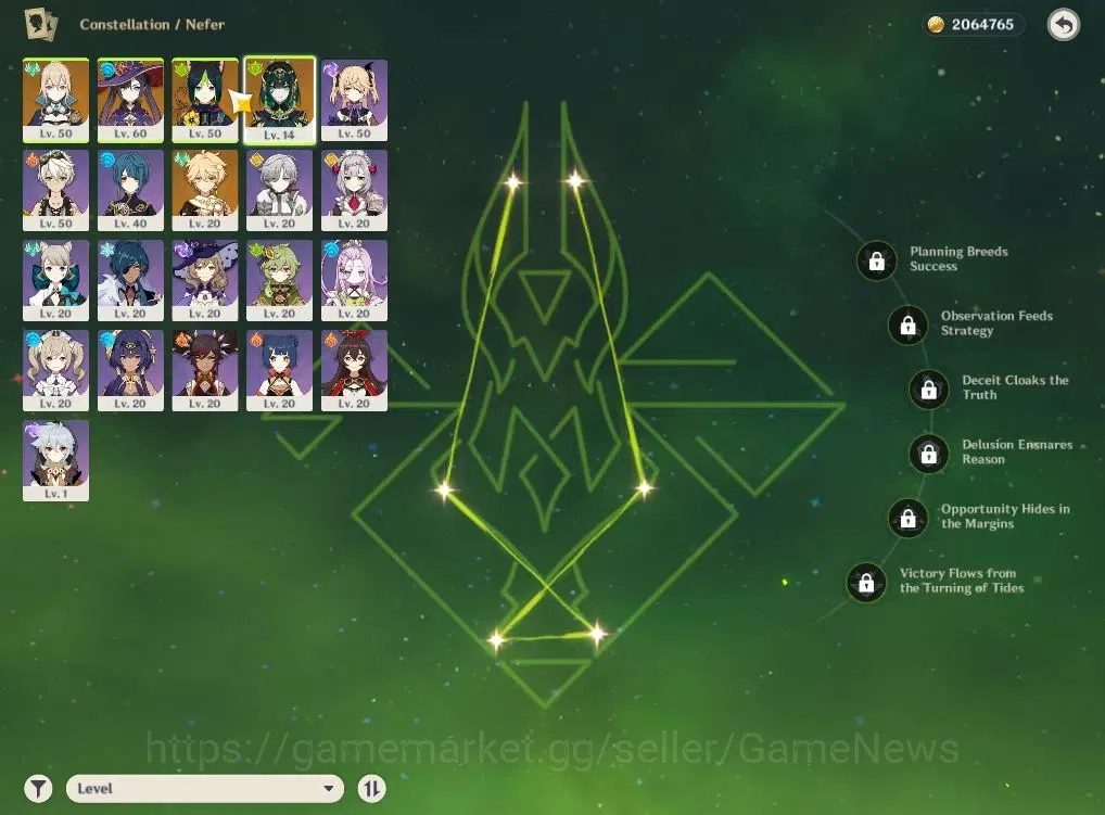 Genshin Impact Accounts ASIA|AR33|Starter|1Limited+16(*4Character)|Nefer,J image 3