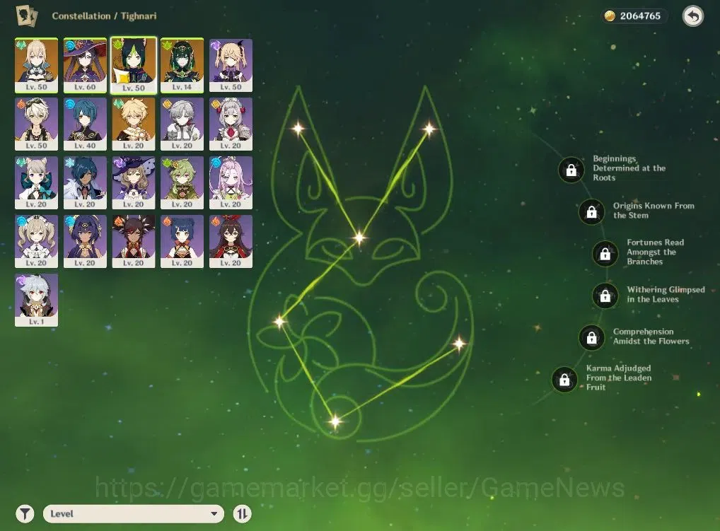 Genshin Impact Accounts ASIA|AR33|Starter|1Limited+16(*4Character)|Nefer,J image 4