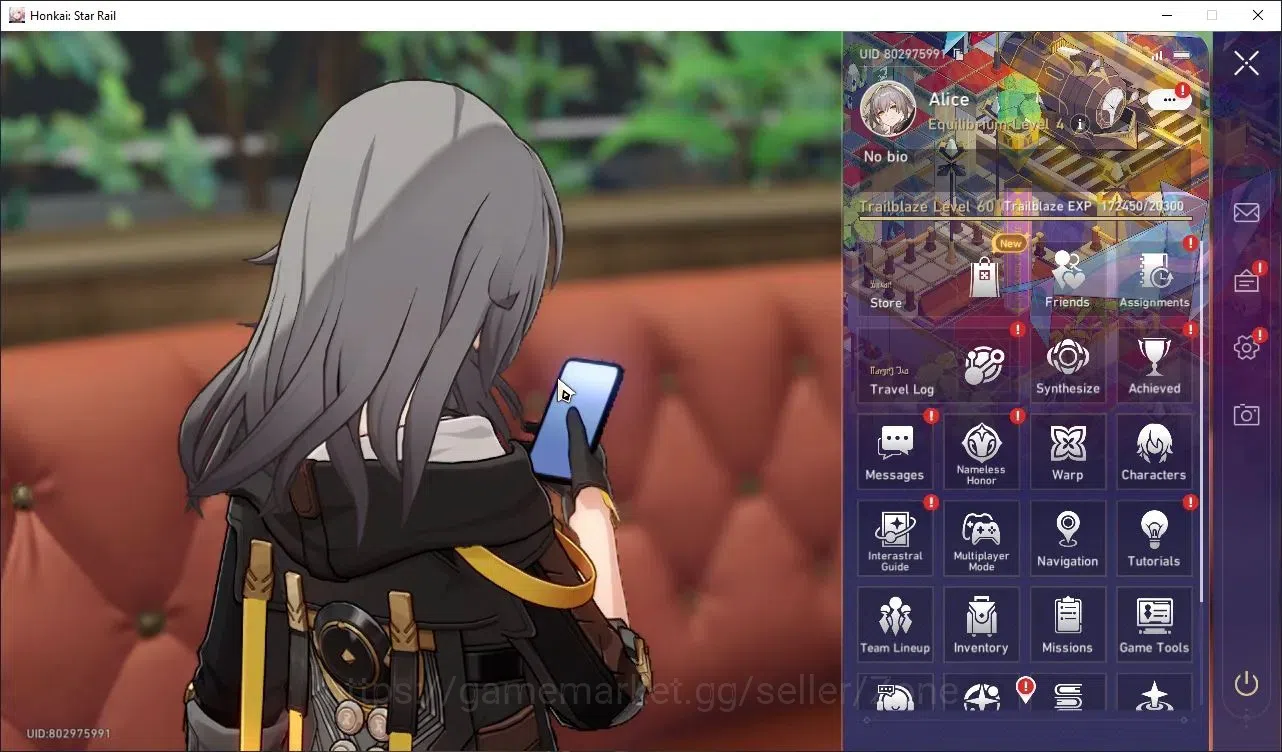 Honkai Star Rail Accounts Others Asia|TL60|7 Lim|DHIL+Acheron|Sparkle|Robin|Firefly|Bronya LC S1|1972 Jade|Detail Cek 14