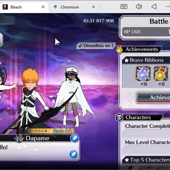 Bleach: Brave Souls Accounts High-End Global | 105K BP + 10662 Orb|Giselle Lv200, Ichigo Lv150(+4), Bambietta 5/0/0