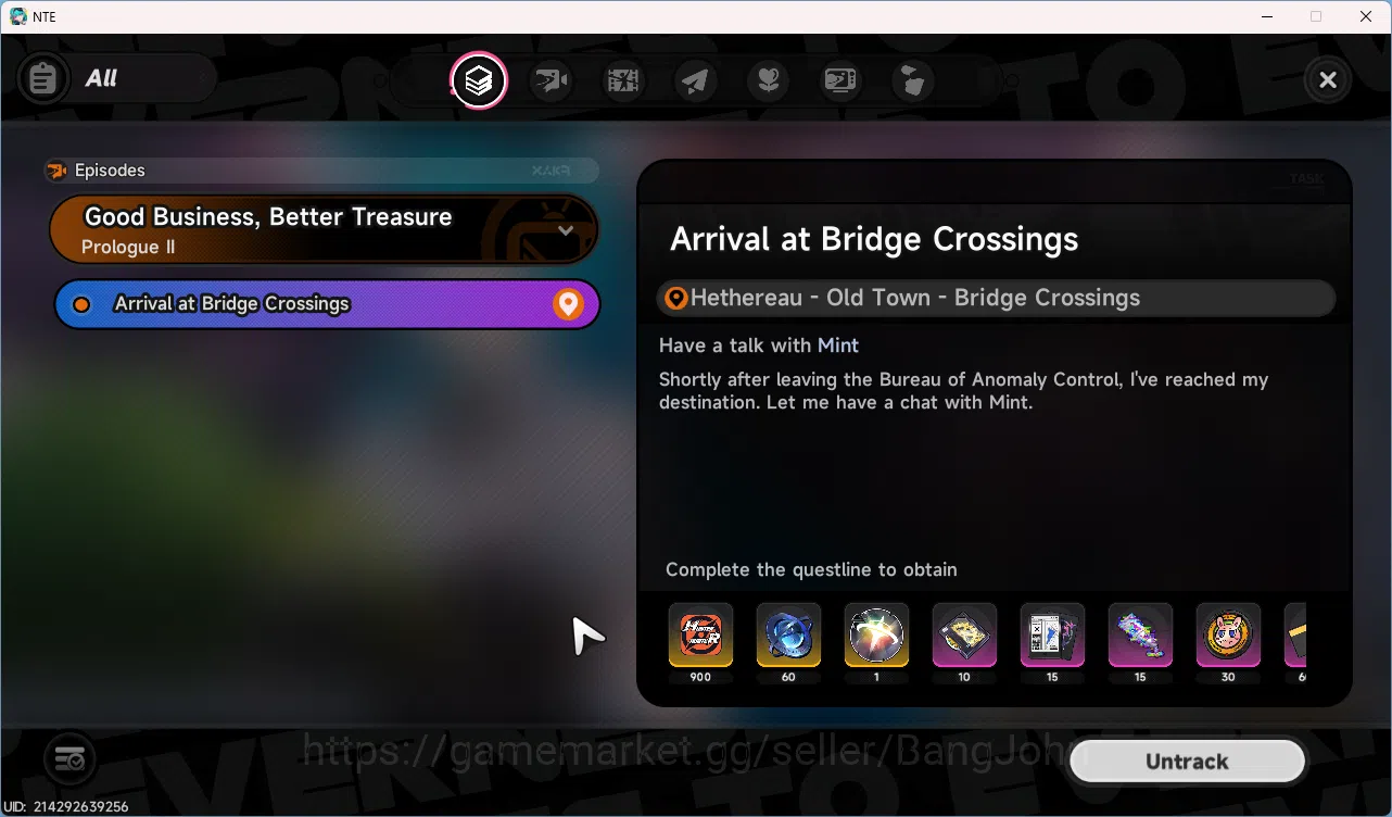 Neverness to Everness Accounts NA | Staeter Lv3 | 1 S Char Nanally + 5 A Char | M image 2