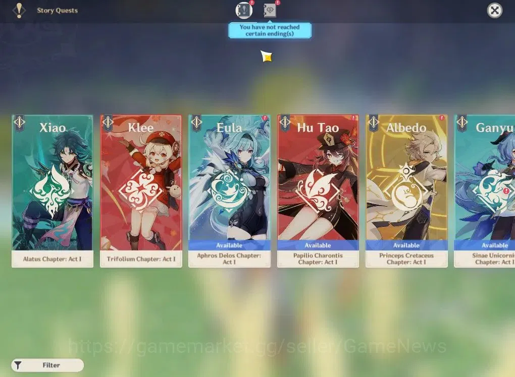 Genshin Impact Accounts ASIA|AR45|4Limited+1(*5Weapon)|Arlecchino+sign,Dur image 15