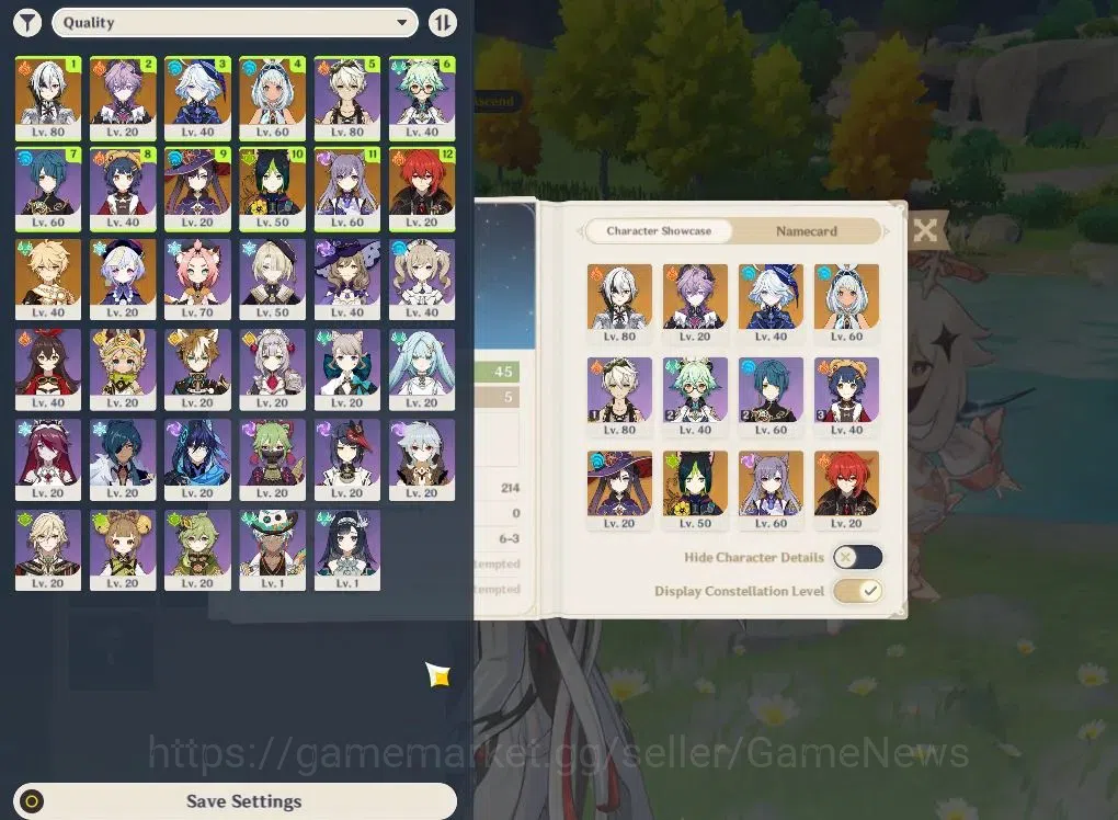 Genshin Impact Accounts ASIA|AR45|4Limited+1(*5Weapon)|Arlecchino+sign,Dur image 2